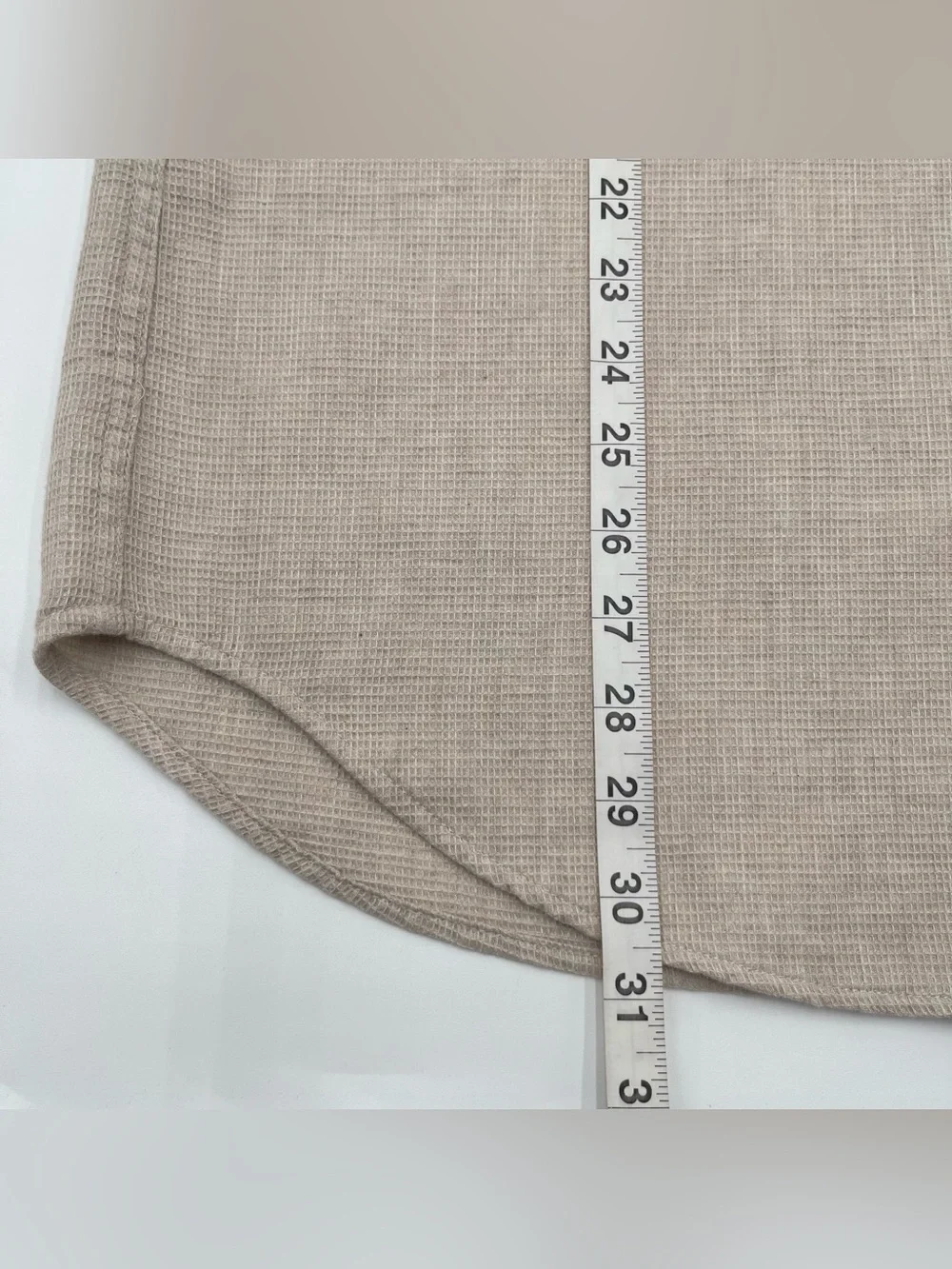 J.Crew Factory 2025 Waffle Dobby Shirt Mens XL Tan Cotton Button Down NWT